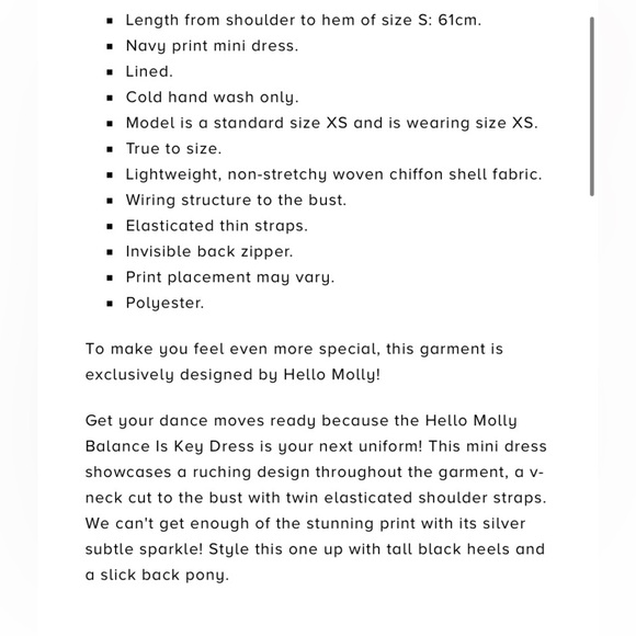 NWT Hello Molly Floral Ruched Mini Dress, Floral Dress, Going Out Dress - Picture 4 of 10